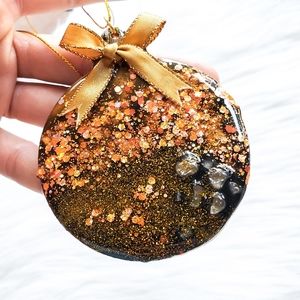 One Handmade Christmas Tree Ornament, Gold